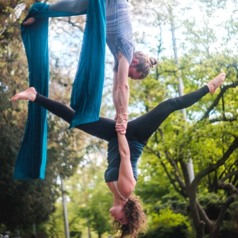 Aerial Yoga hangouts in Melbourne