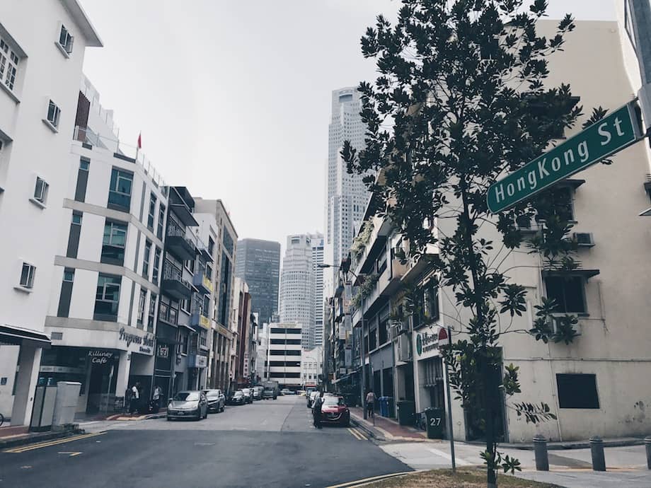 hongkong street singapore