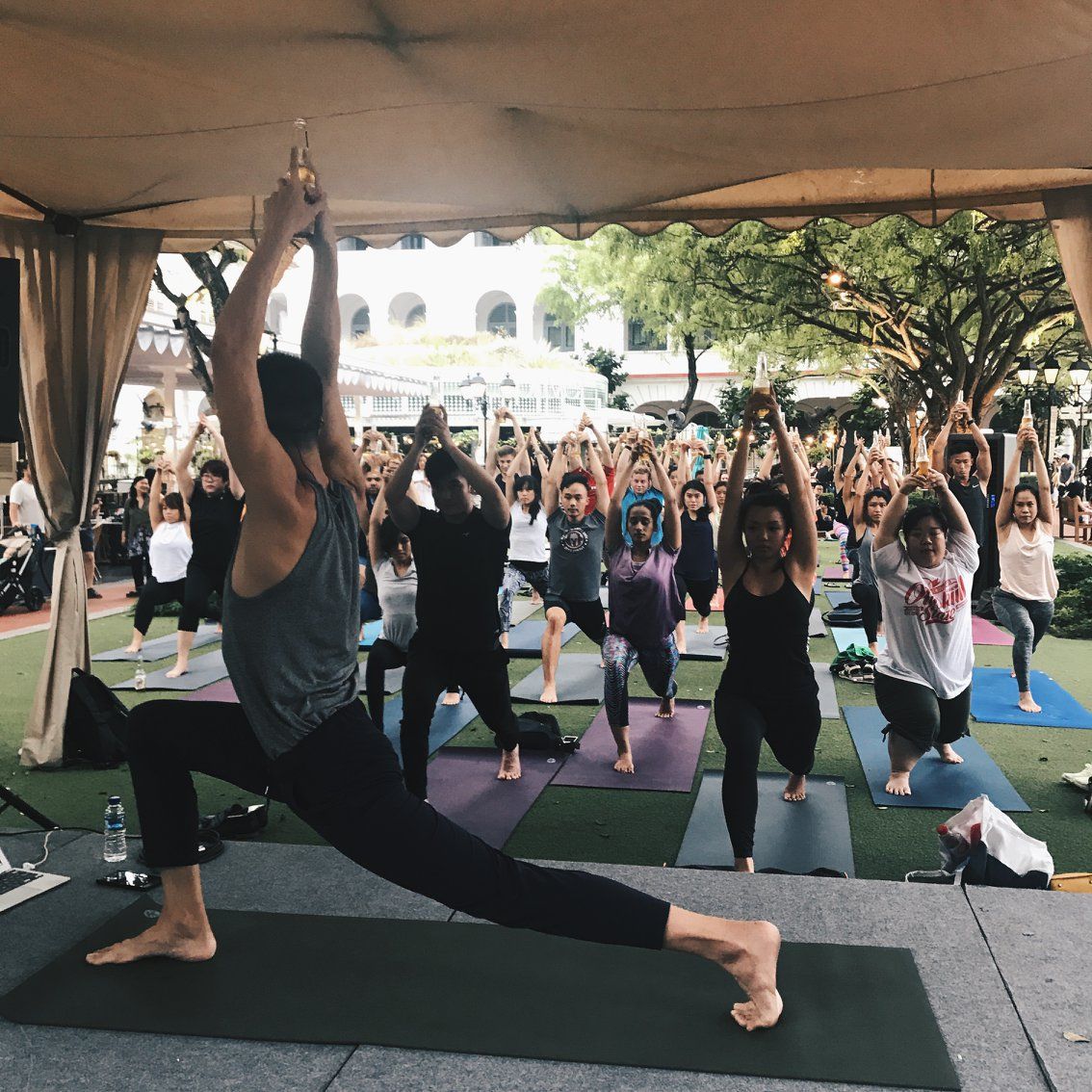 Beer Yoga Chijmes